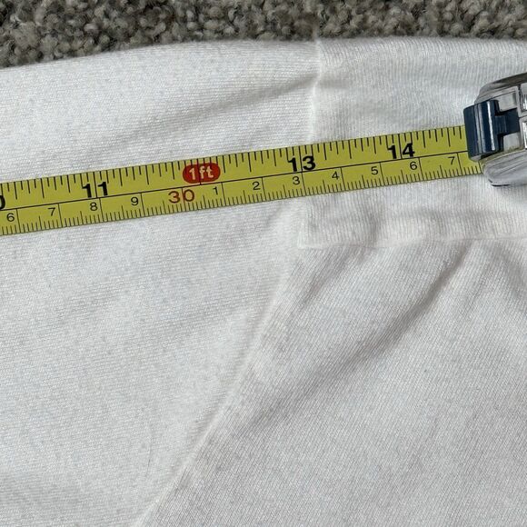 Terra & Sky | Women’s White Basic Plus Sized 3/4 Sleeve Shirt | 1X - Picture 8 of 11